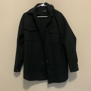 Black boohoo jacket